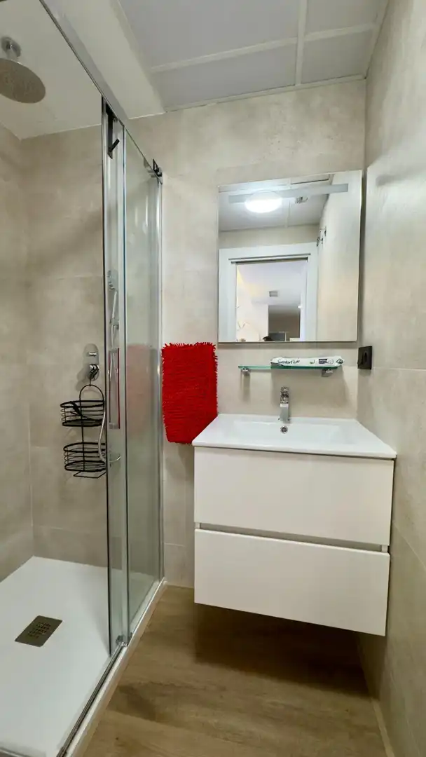 Bathroom of Flat for rent in Granada  with Air Conditioner, Heating and Terrace