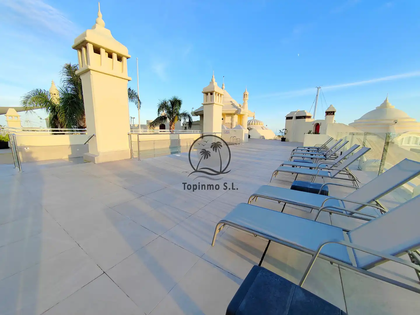 Terrace of Duplexes for sale in Benalmádena  with Air Conditioner, Heating and Terrace
