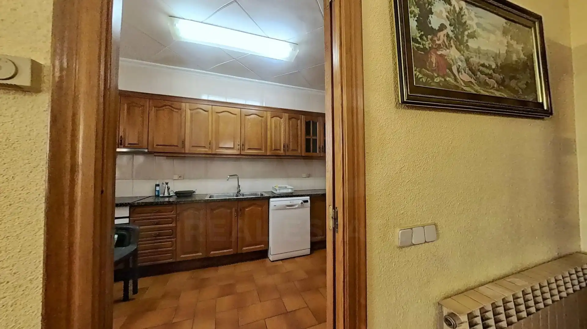Cuina de Casa adosada en venda en Bellcaire d'Urgell amb Aire condicionat, Calefacció i Terrassa