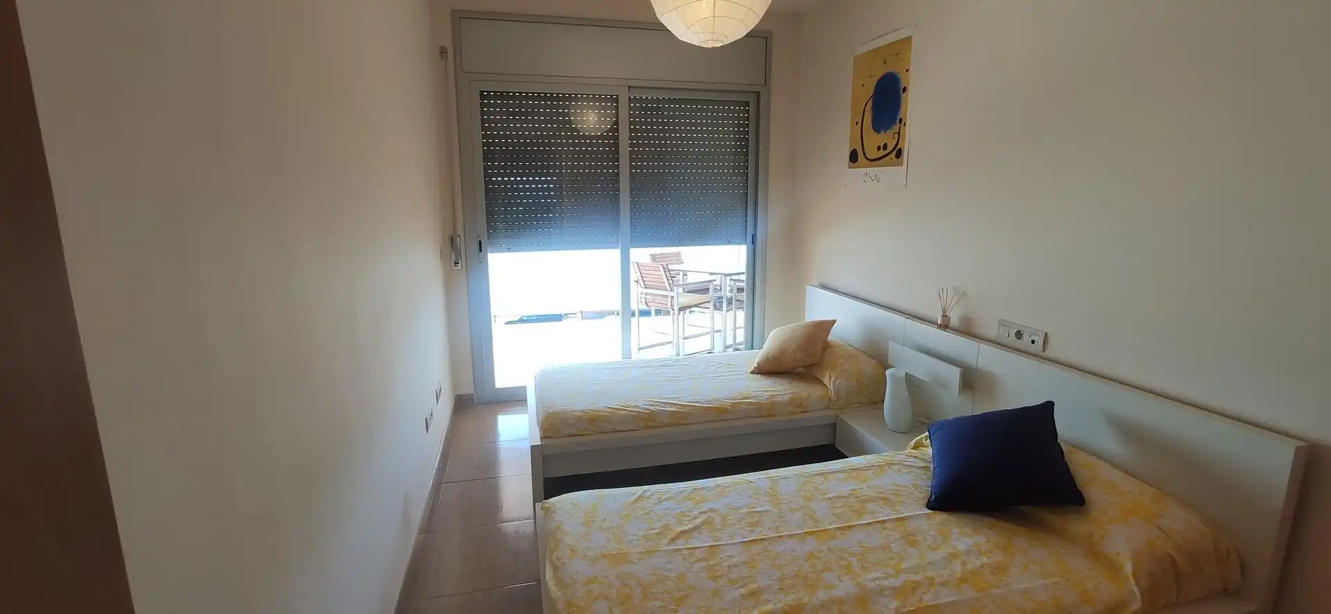 Bedroom of Flat for rent in La Ràpita  with Terrace and Furnished