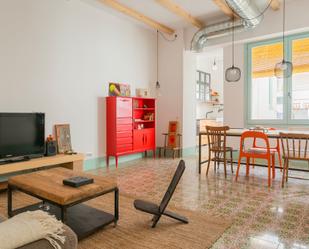 Living room of Flat to rent in Sitges  with Balcony