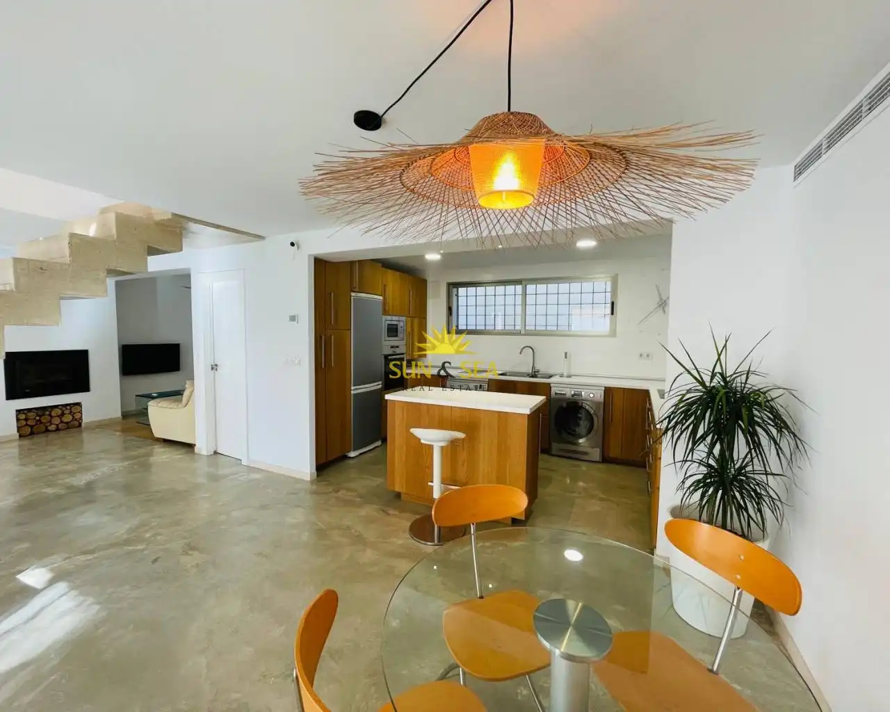 Kitchen of Houses for rent in Alicante / Alacant  with Air Conditioner, Heating and Terrace
