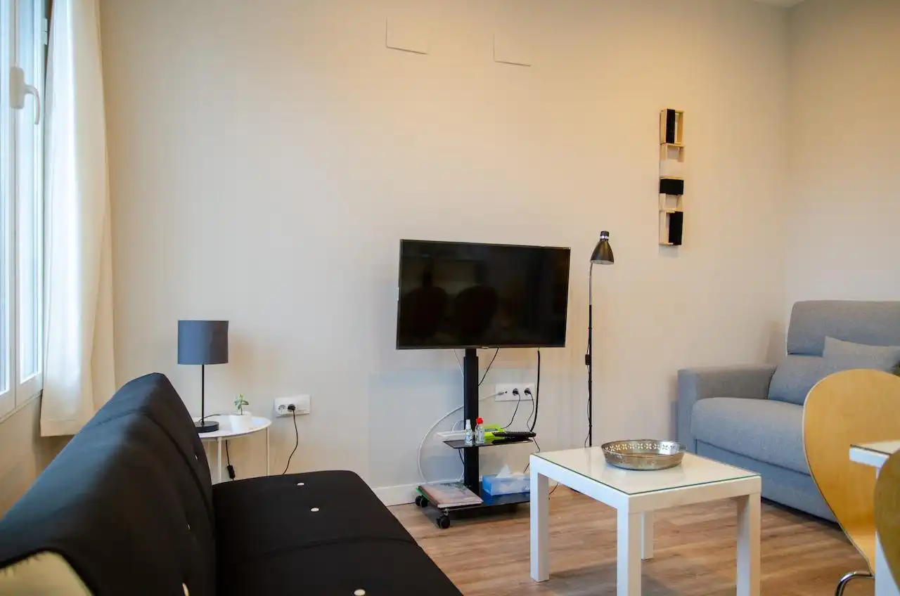 Sala de estar de Estudio en venta en Córdoba con Aire acondicionado y Parquet