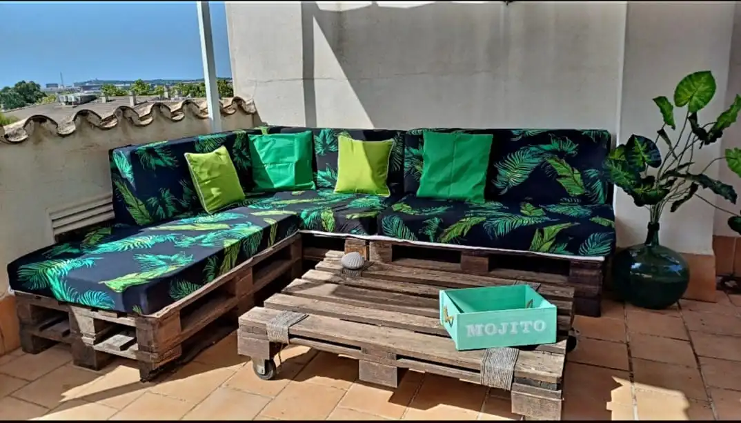 Terrassa de Dúplex en venda en  Palma de Mallorca amb Aire condicionat, Calefacció i Parquet