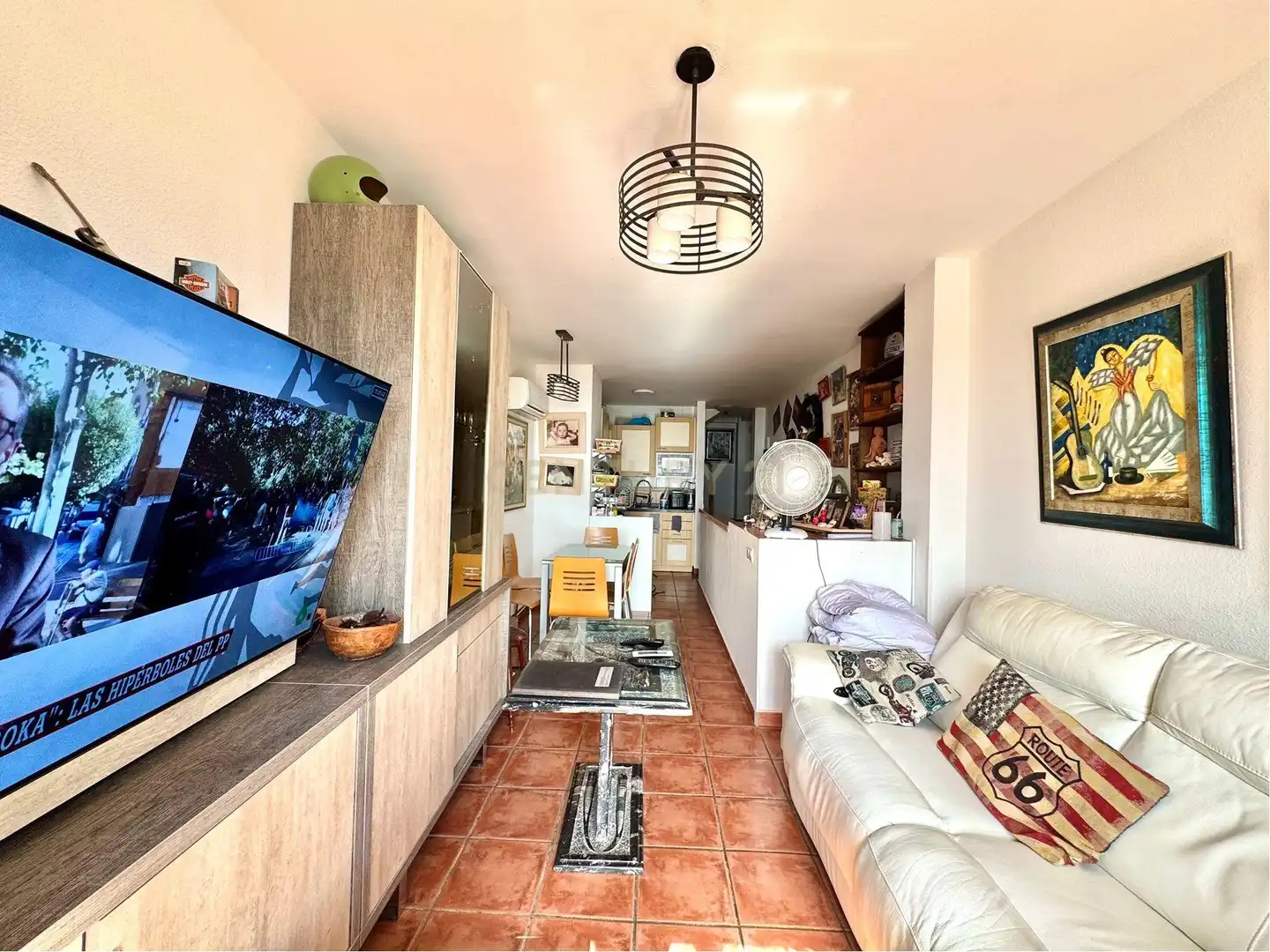 Living room of Detached homes for sale in Torremolinos  with Air Conditioner, Oven and Washing machine
