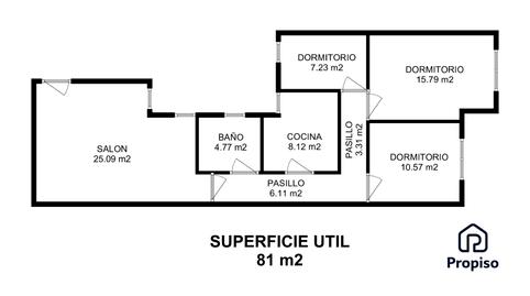 Photo 2 of Flat for sale in Universidad San Francisco,  Zaragoza Capital