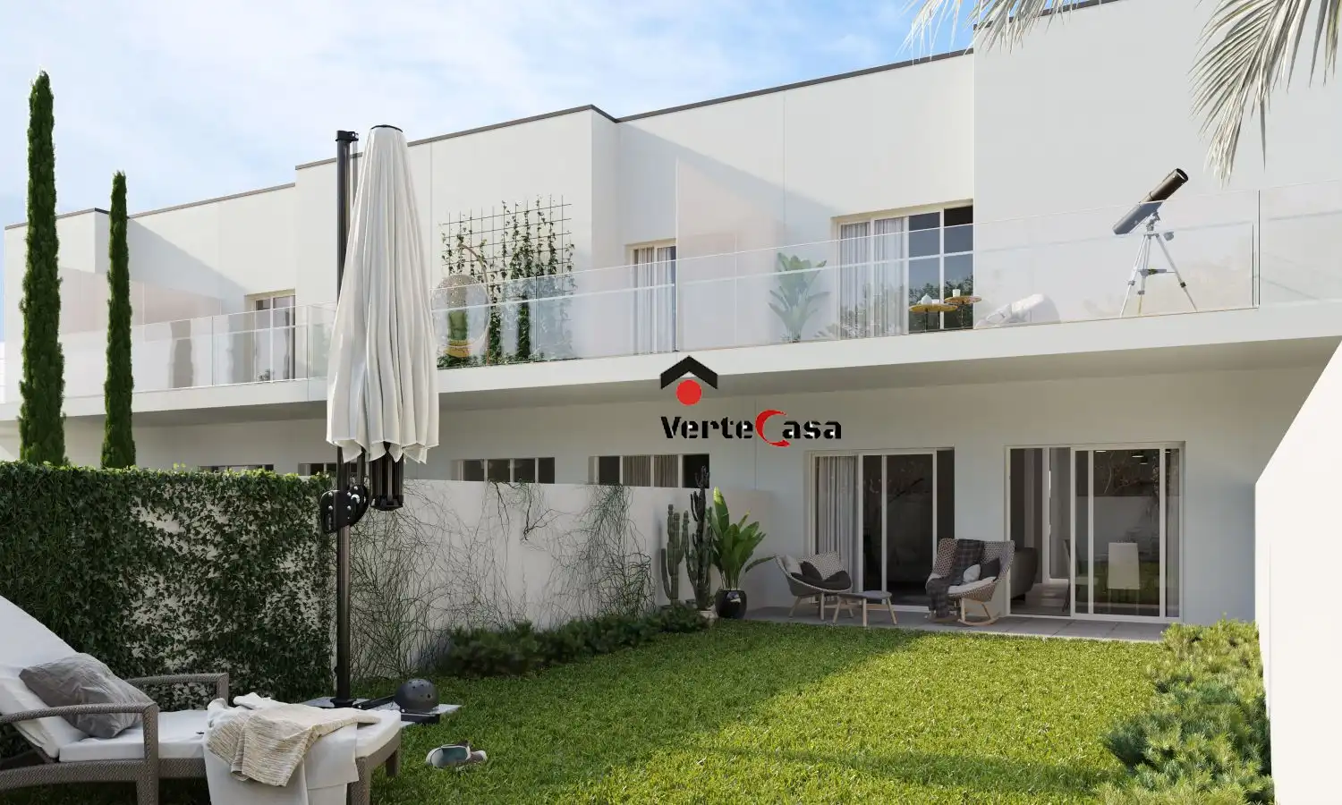 Terraza de Casa adosada en venta en Foios con Terraza