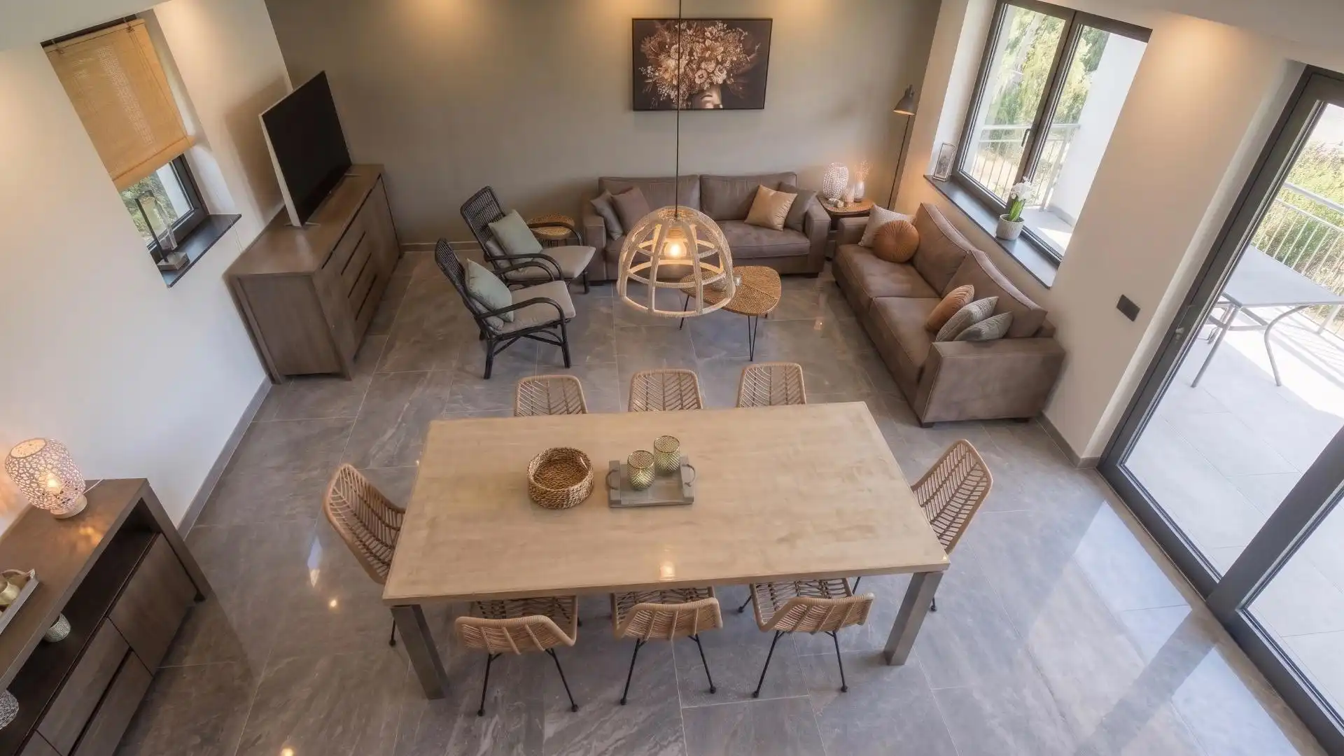 Sala de estar de Casa o chalet en venta en Calella con Aire acondicionado, Calefacción y Terraza