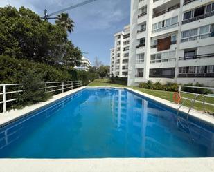 Swimming pool of Flat for sale in Marbella  with Air Conditioner, Private garden and Terrace