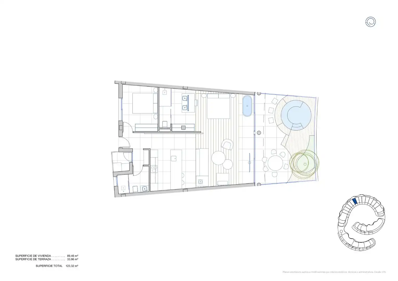 Penthouse mit Terrasse zum Verkauf in El Higuerón, imagen 21
