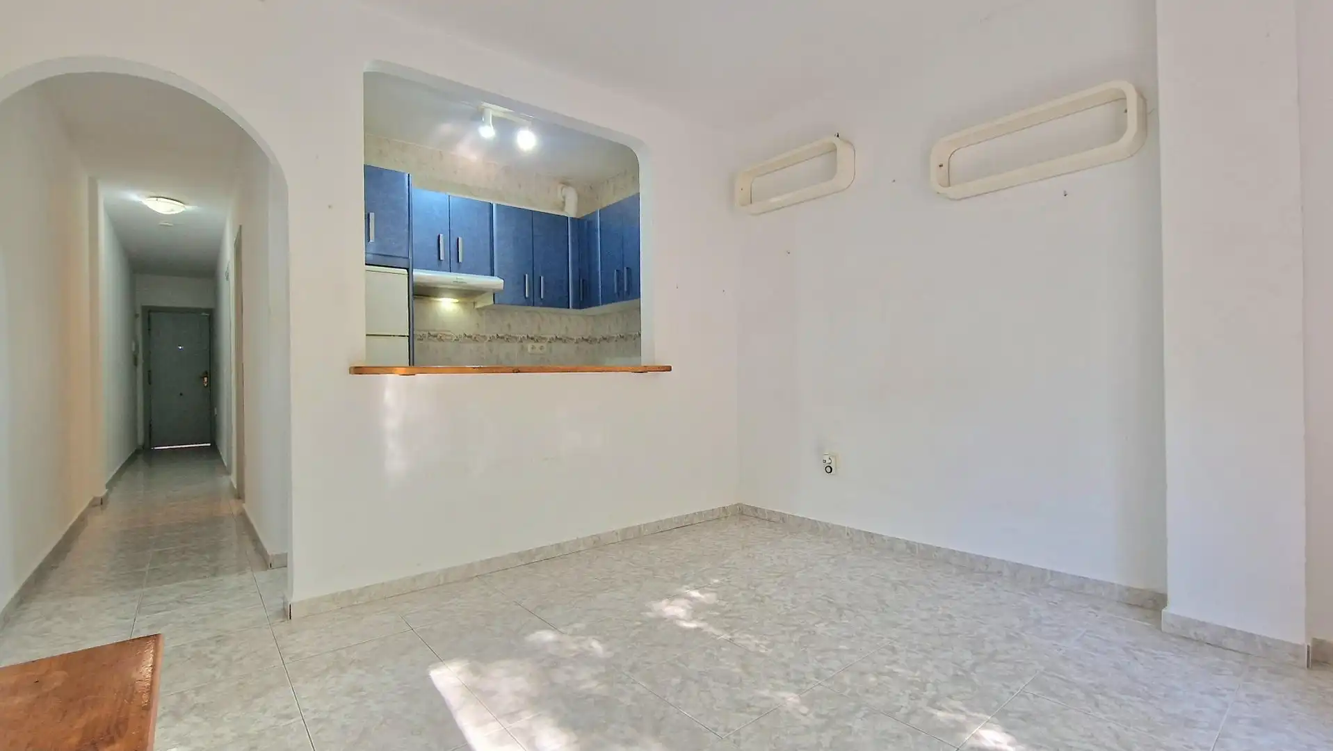 Cocina de Apartamento en venta en Mijas con Jardín privado, Terraza y Piscina comunitaria