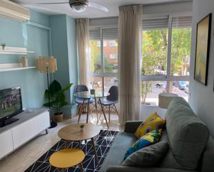 Living room of Apartment to rent in  Murcia Capital  with Air Conditioner, Storage room and Balcony