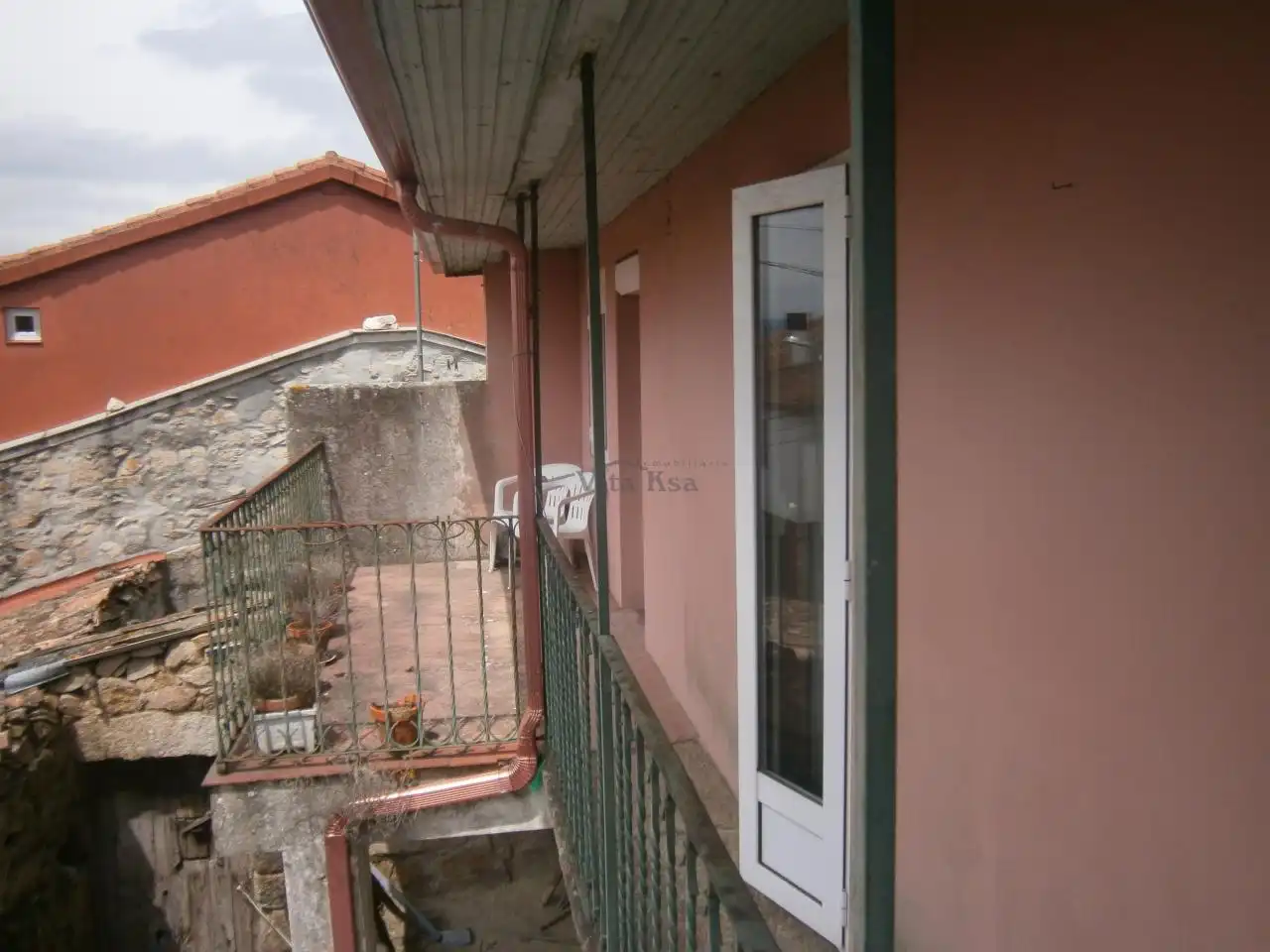 Terrassa de Casa o xalet en venda en Ourense Capital  amb Calefacció, Jardí privat i Terrassa