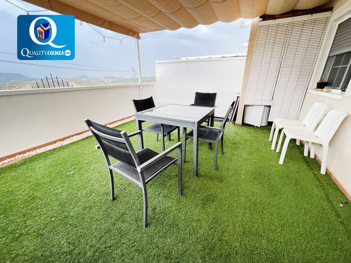 Terrace of House or chalet for sale in Mutxamel  with Air Conditioner, Heating and Parquet flooring