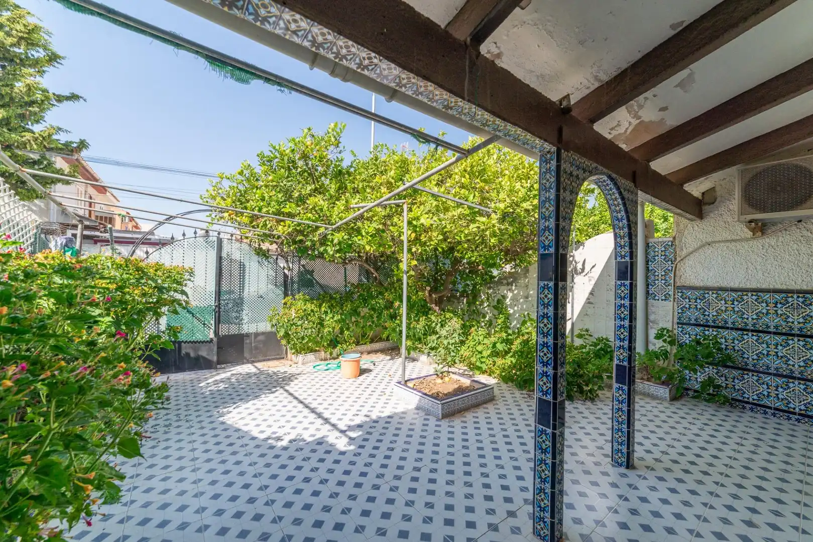 Terrassa de Casa o xalet en venda en San Javier amb Aire condicionat, Jardí privat i Traster