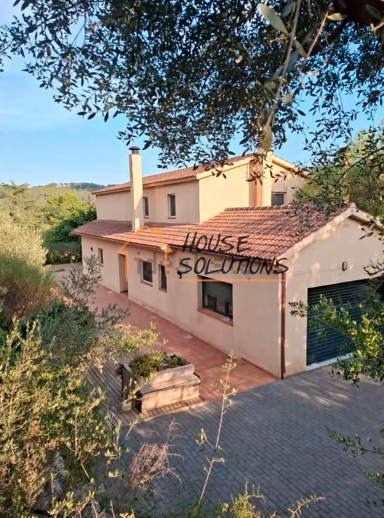 Exterior view of House or chalet for sale in Corbera de Llobregat  with Air Conditioner, Heating and Private garden