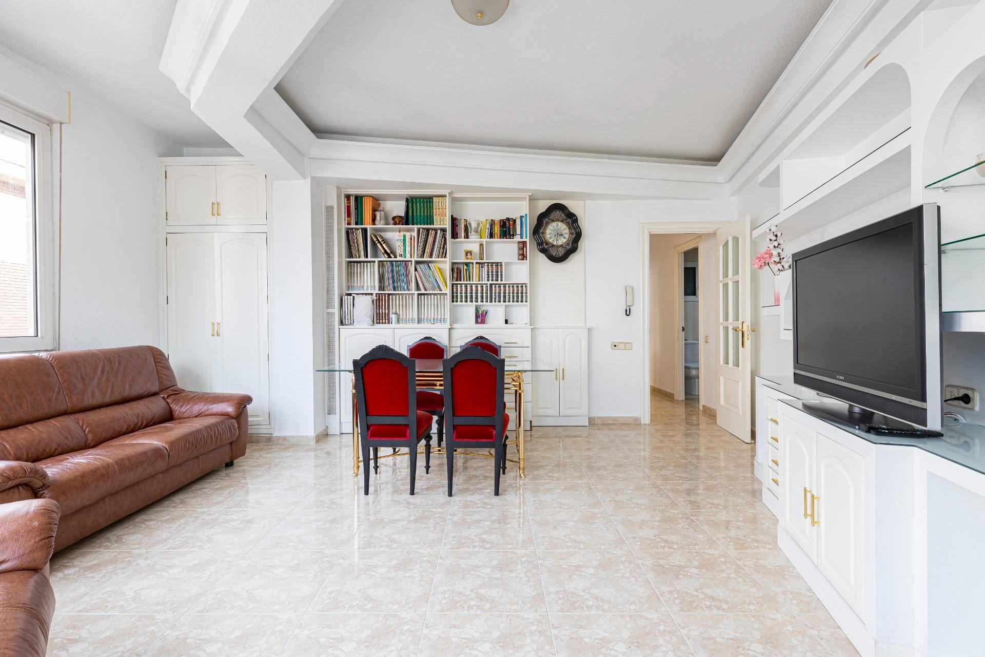 Living room of Flat for sale in  Murcia Capital  with Air Conditioner and Balcony