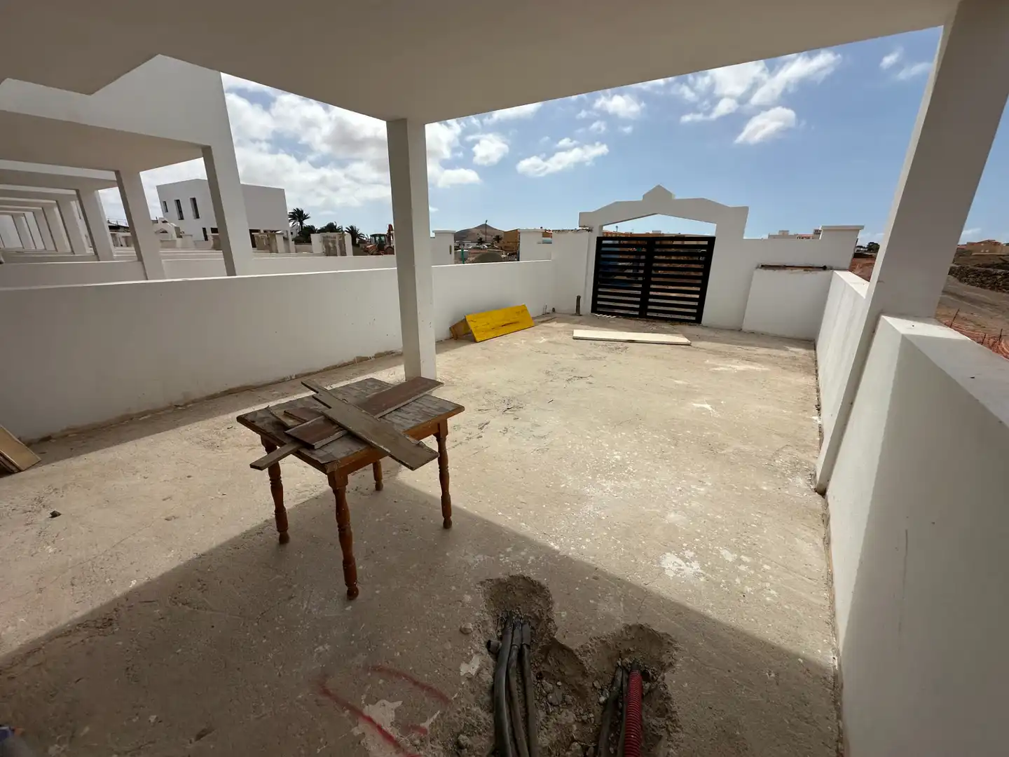 Terraza de Casa adosada en venta en La Oliva con Terraza y Balcón