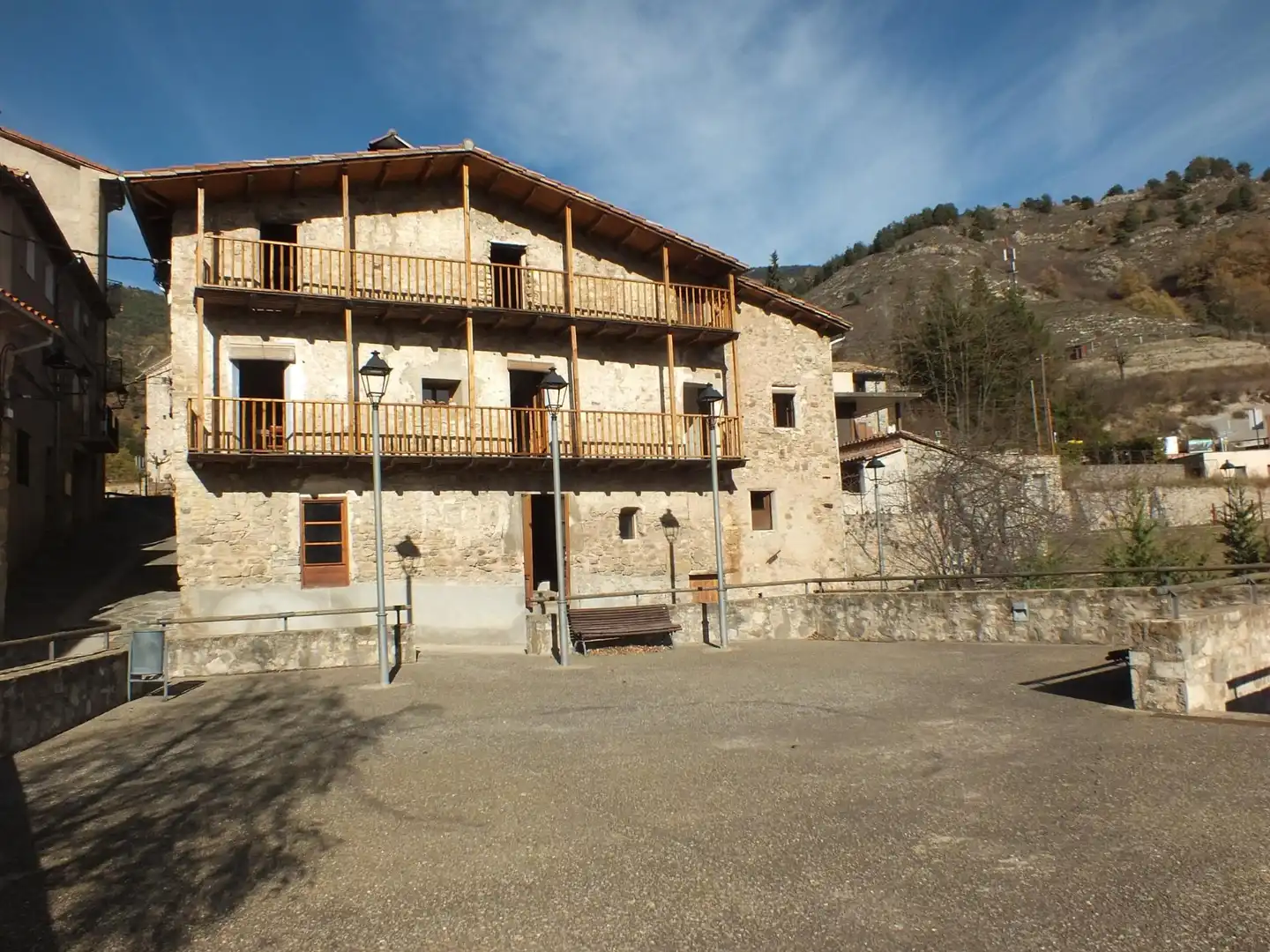 Vista exterior de Finca rústica en venta en Gombrèn