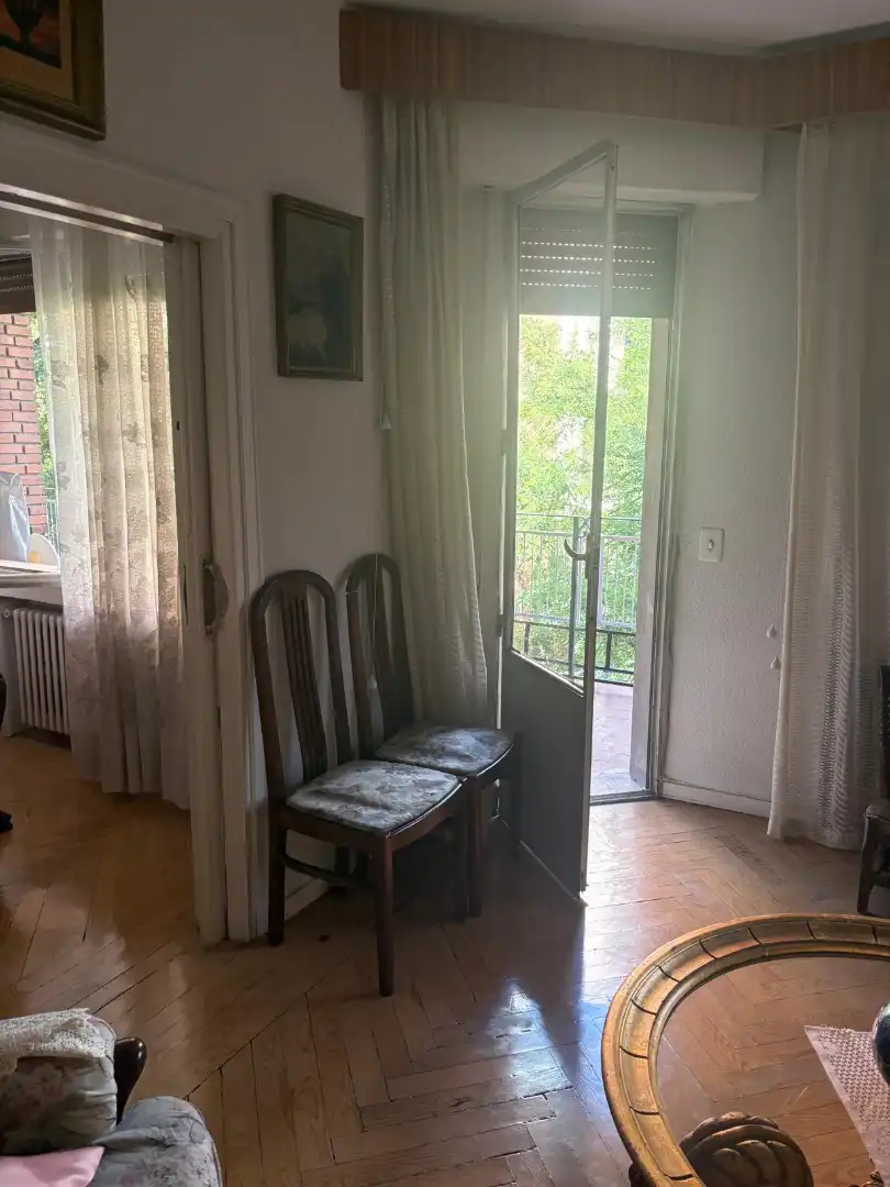 Balcony of Flat for sale in Madrid  with Air Conditioner, Heating and Terrace