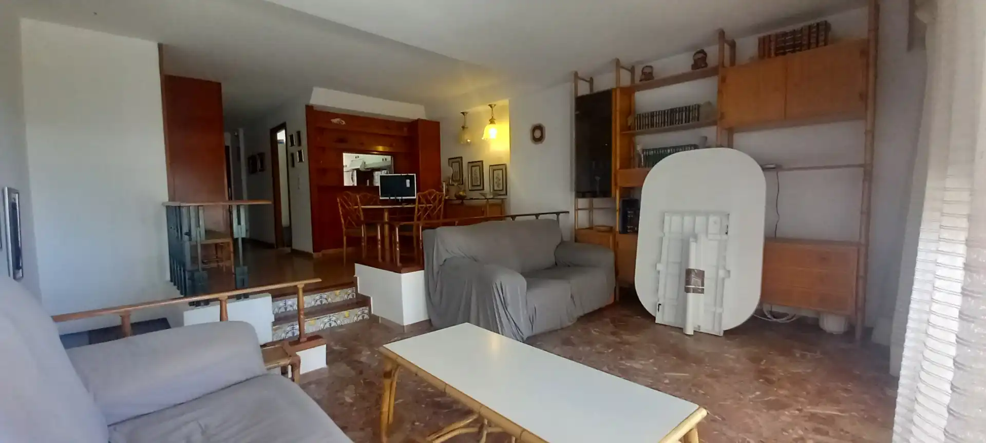 Sala d'estar de Pis en venda en Gandia amb Terrassa, Traster i Piscina comunitària