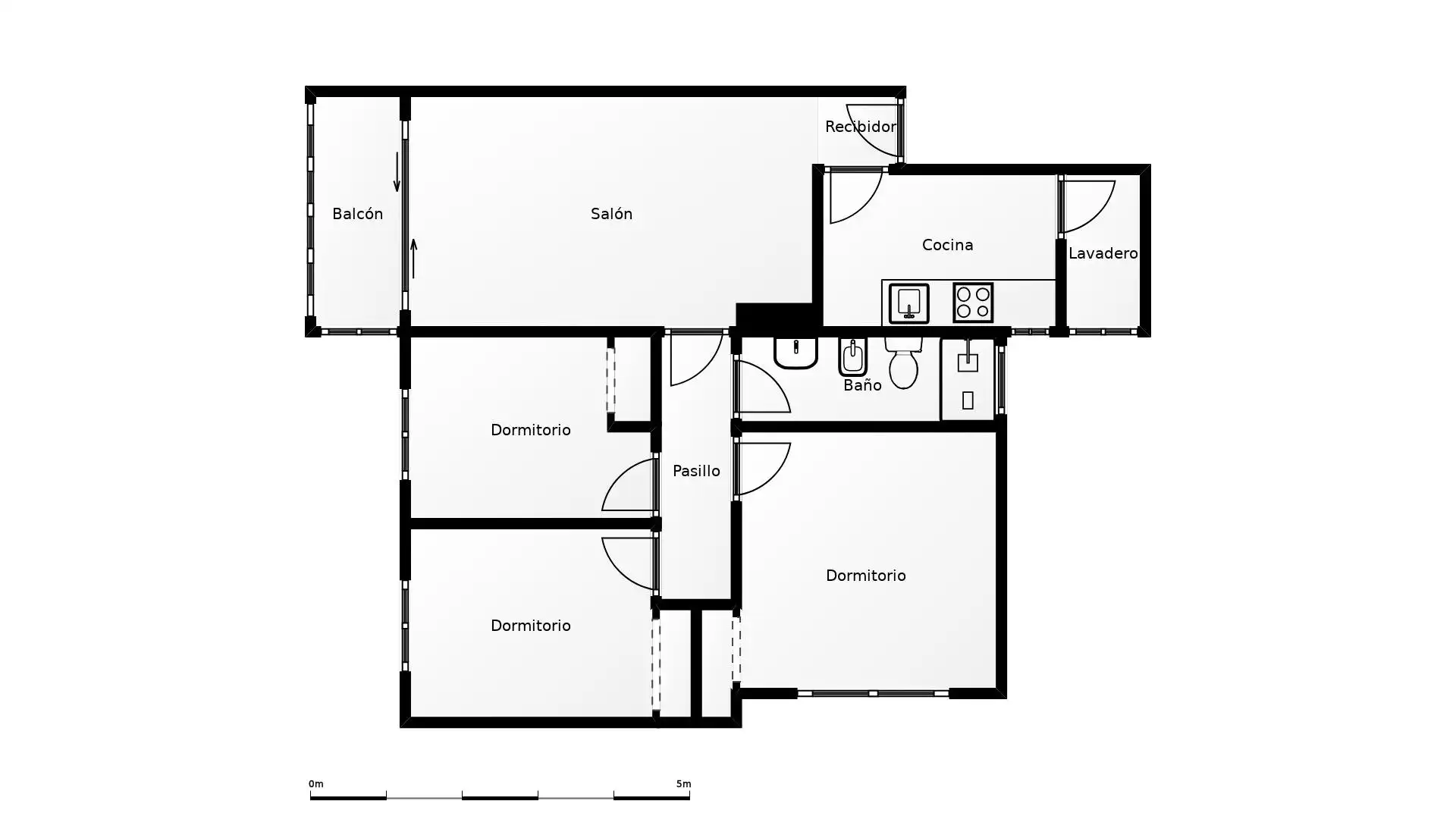 Apartamento en venta en Alcorcón con Aire acondicionado, Calefacción y Terraza