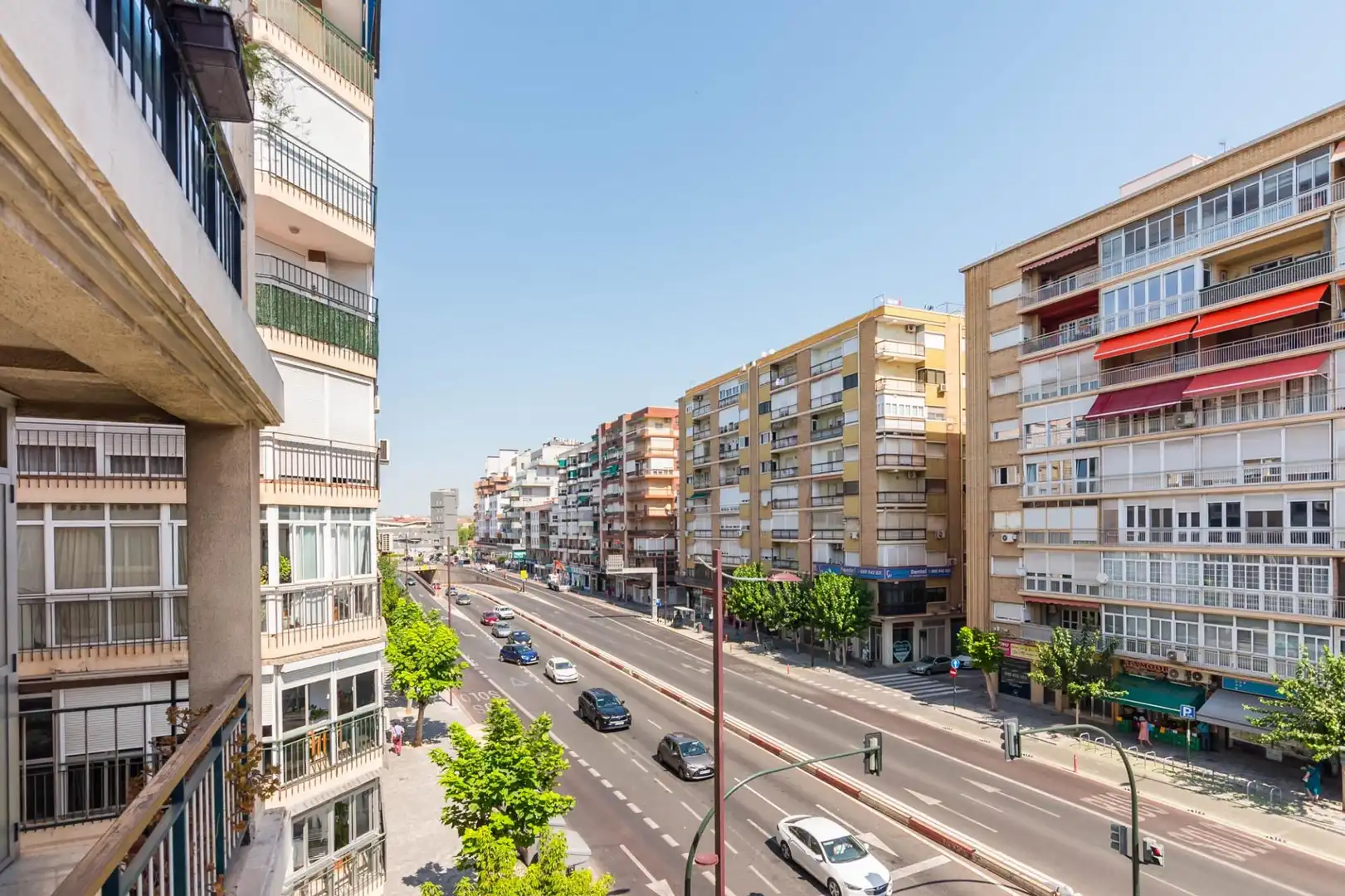 Außenansicht von Wohnung zur Miete in Murcia mit Klimaanlage, Terrasse und Abstellraum