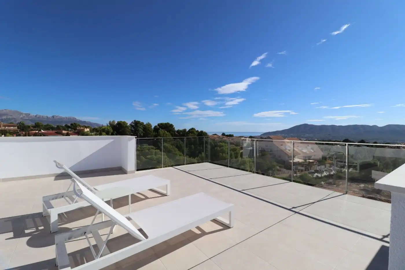 Terrace of Houses for sale in La Nucia  with Air Conditioner, Private garden and Terrace