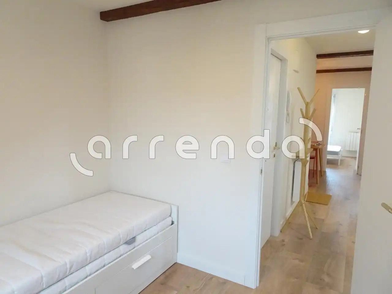 Bedroom of Flat for rent in Santander  with Heating and Furnished