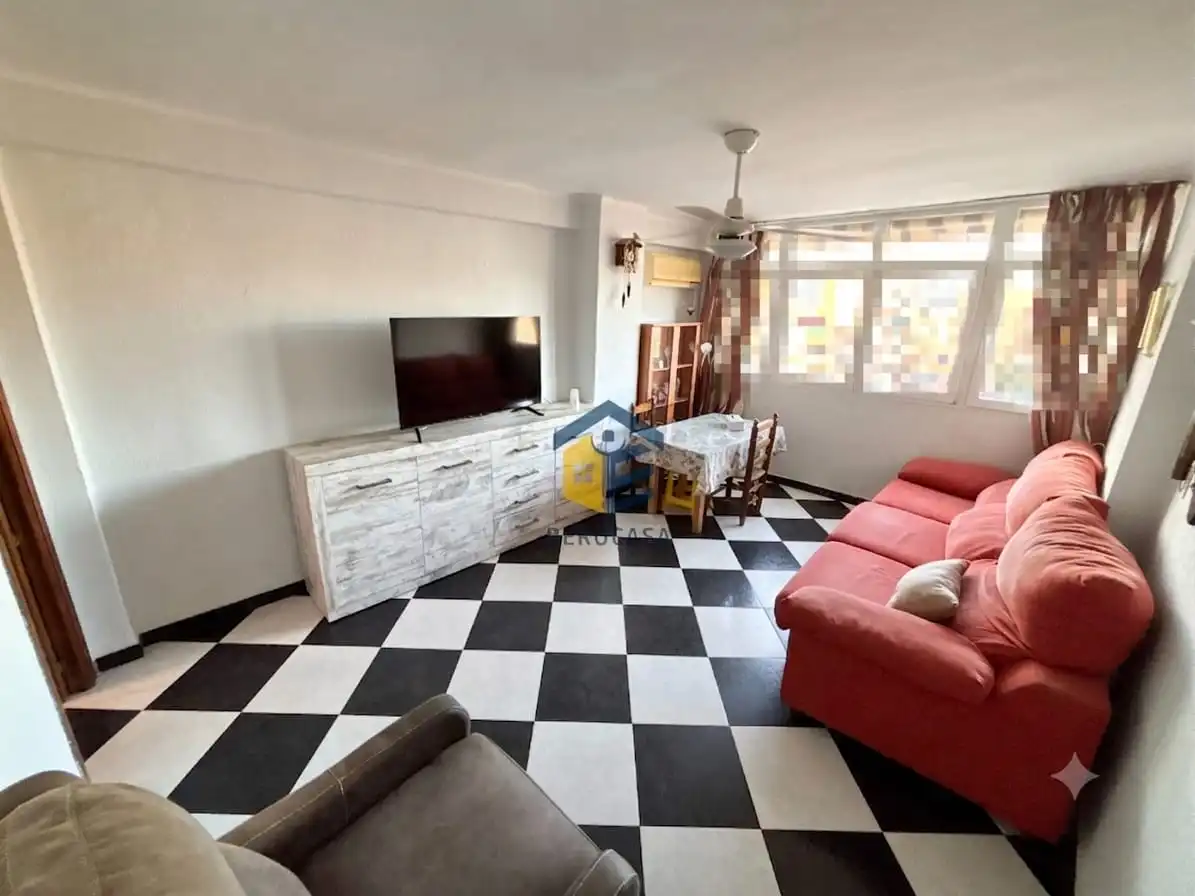 Sala de estar de Piso en venta en Málaga