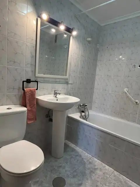 Bathroom of Flat for sale in Santa Cruz de Bezana  with Heating, Furnished and Oven
