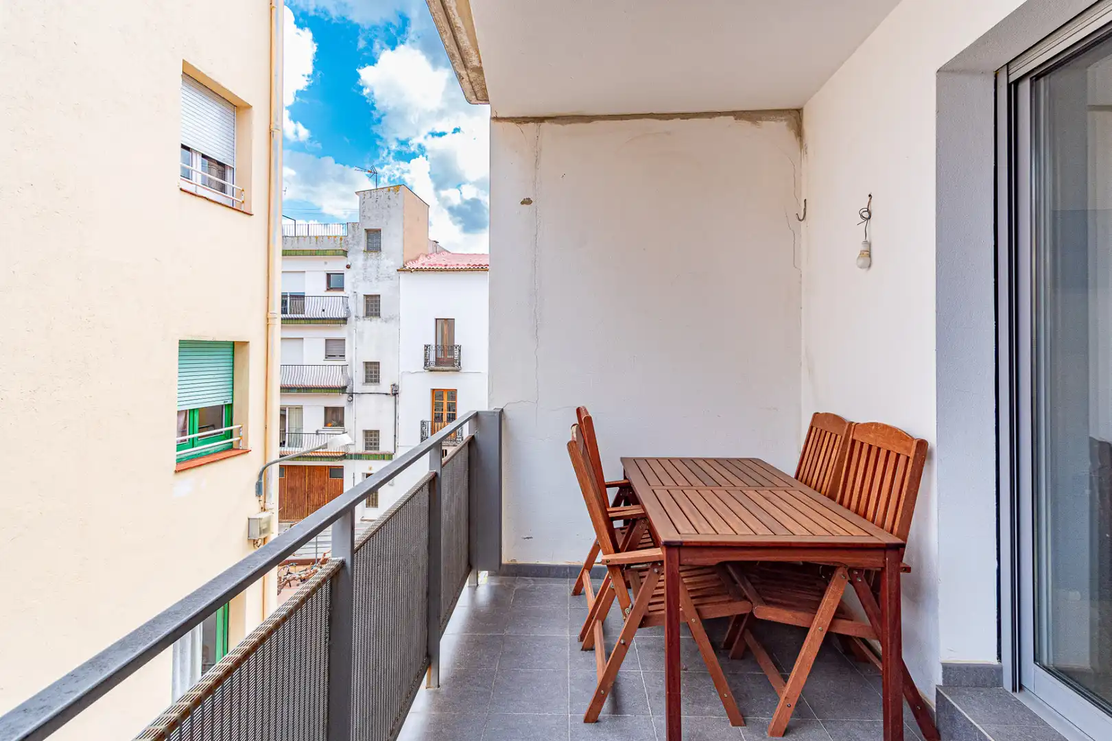 Terrasse von Wohnung zum Verkauf in Llançà mit Klimaanlage, Heizung und Terrasse