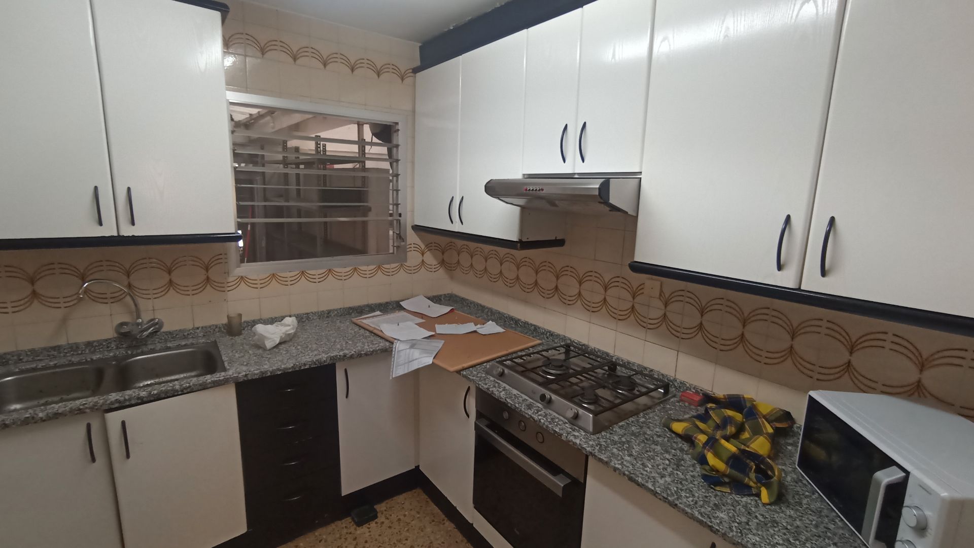 Kitchen of Flat for sale in  Lleida Capital  with Heating, Terrace and Furnished