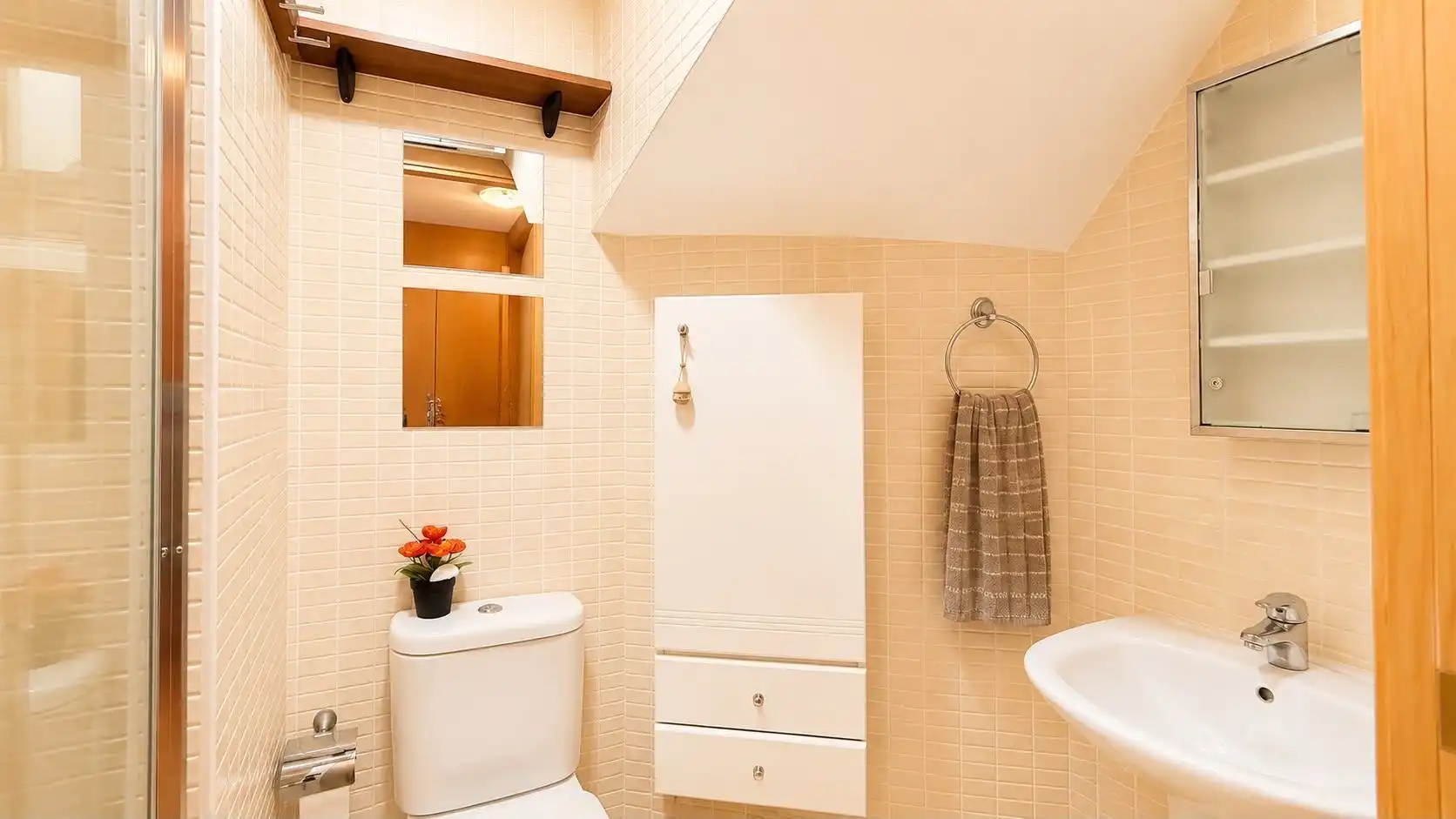 Baño de Dúplex en venta en Arenys de Mar con Aire acondicionado, Calefacción y Terraza