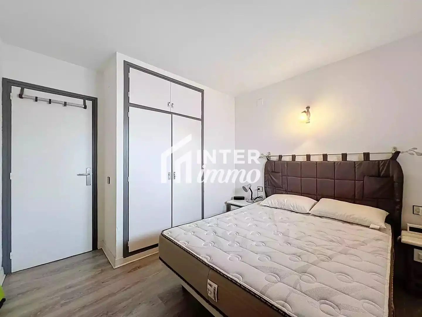 Schlafzimmer von Wohnung zum Verkauf in Roses mit Terrasse und Möbliert
