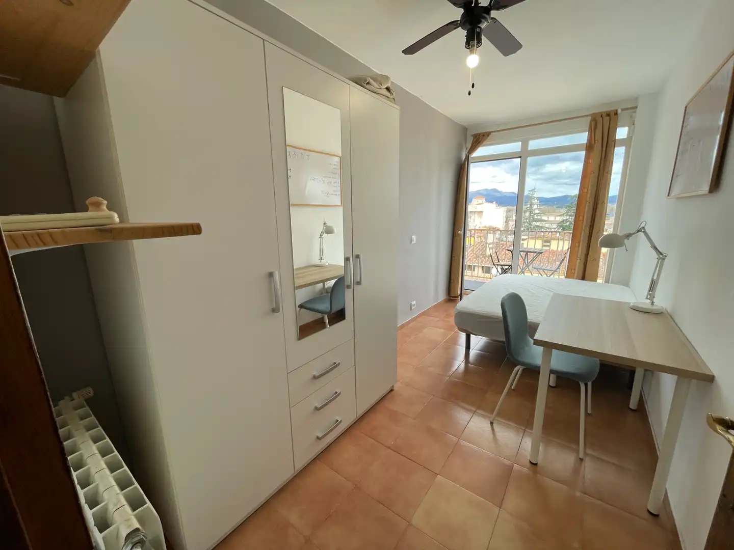 Bedroom of Attic for sale in Salt  with Air Conditioner, Heating and Terrace