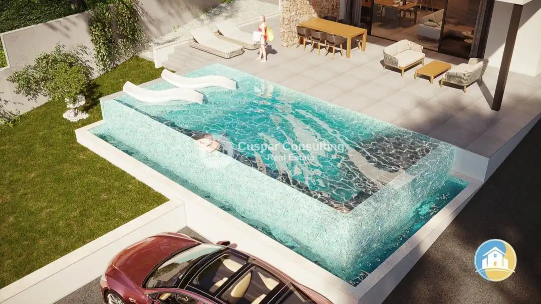 Piscina de Casa o chalet en venta en Pilar de la Horadada con Aire acondicionado, Calefacción y Terraza