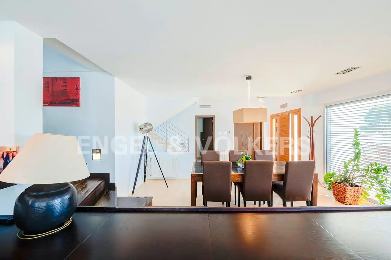 Dining room of Houses for sale in Sant Joan d'Alacant  with Air Conditioner, Private garden and Terrace