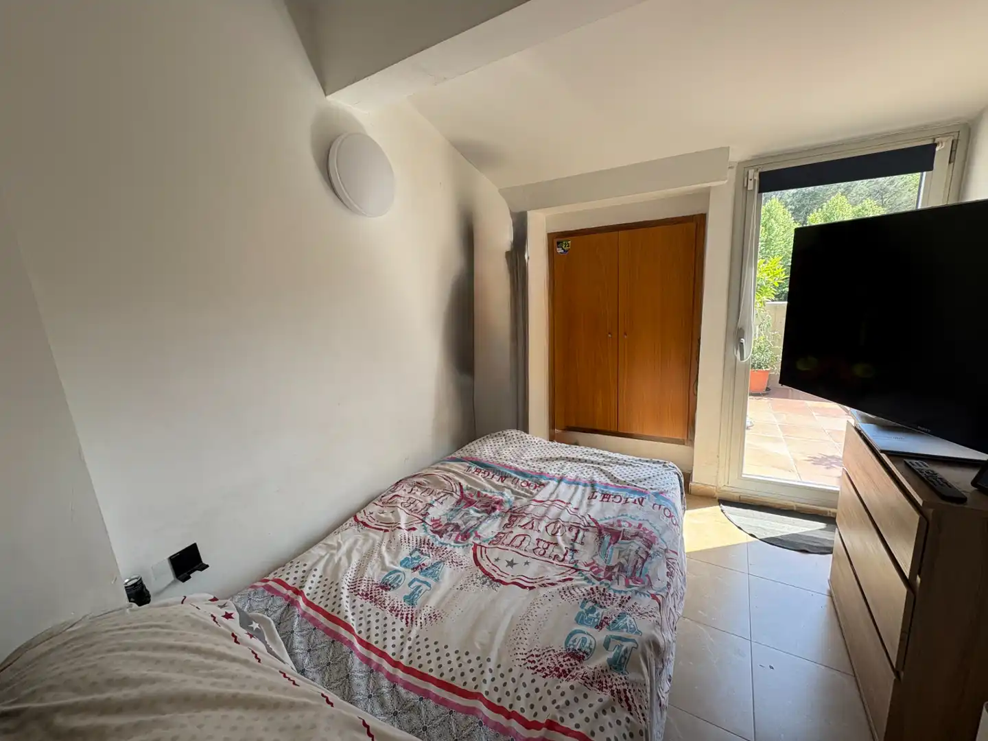 Schlafzimmer von Maisonette zum Verkauf in Vallgorguina mit Klimaanlage, Heizung und Terrasse