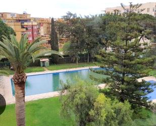 Swimming pool of Flat for sale in Málaga Capital  with Air Conditioner and Community pool