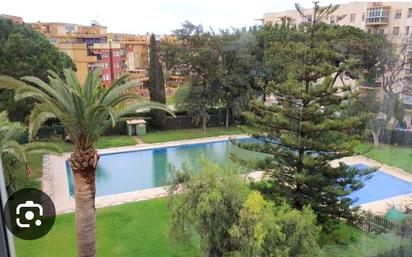 Swimming pool of Flat for sale in Málaga Capital  with Air Conditioner and Community pool