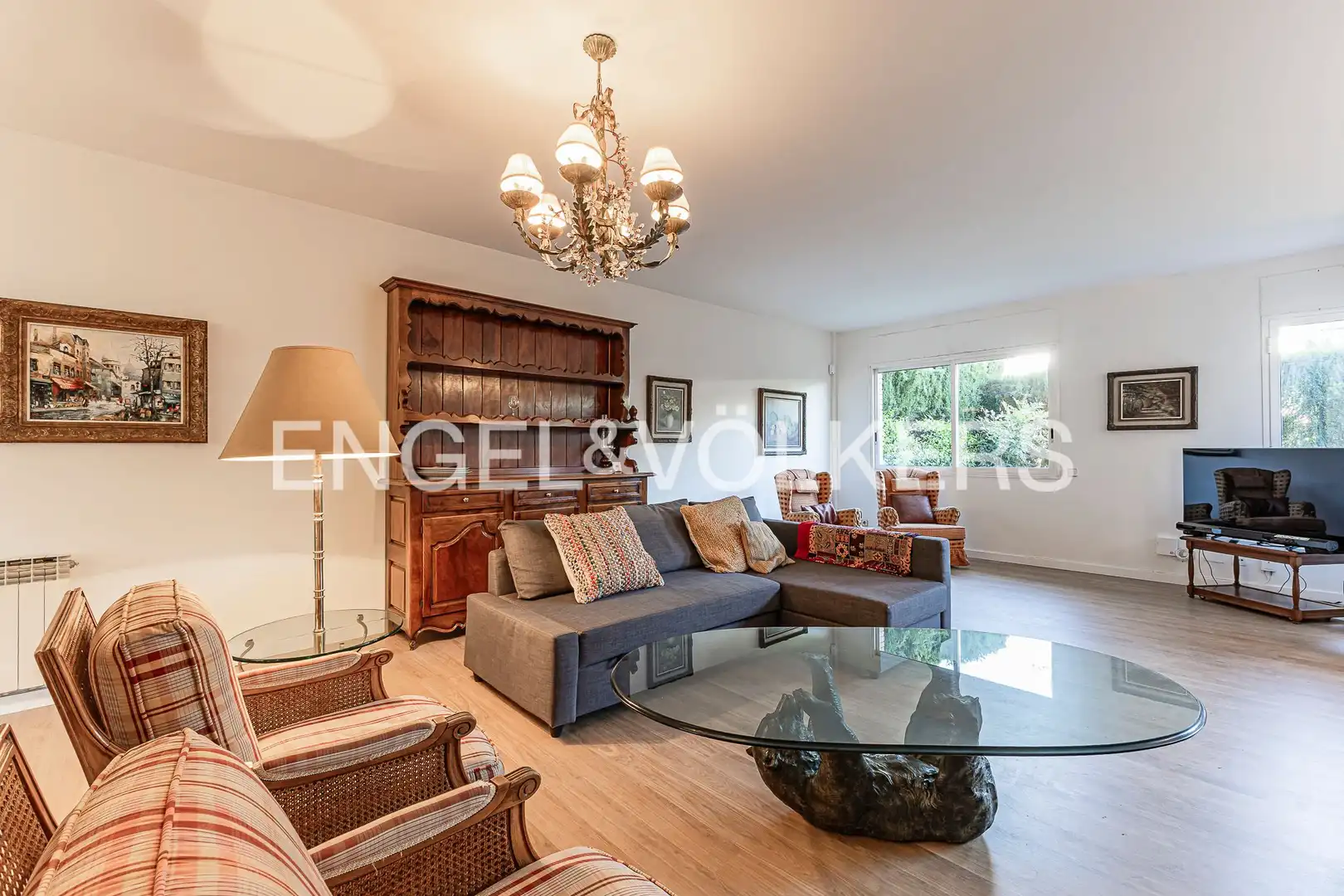Exterior view of Detached homes for sale in Sant Cugat del Vallès  with Air Conditioner, Heating and Private garden