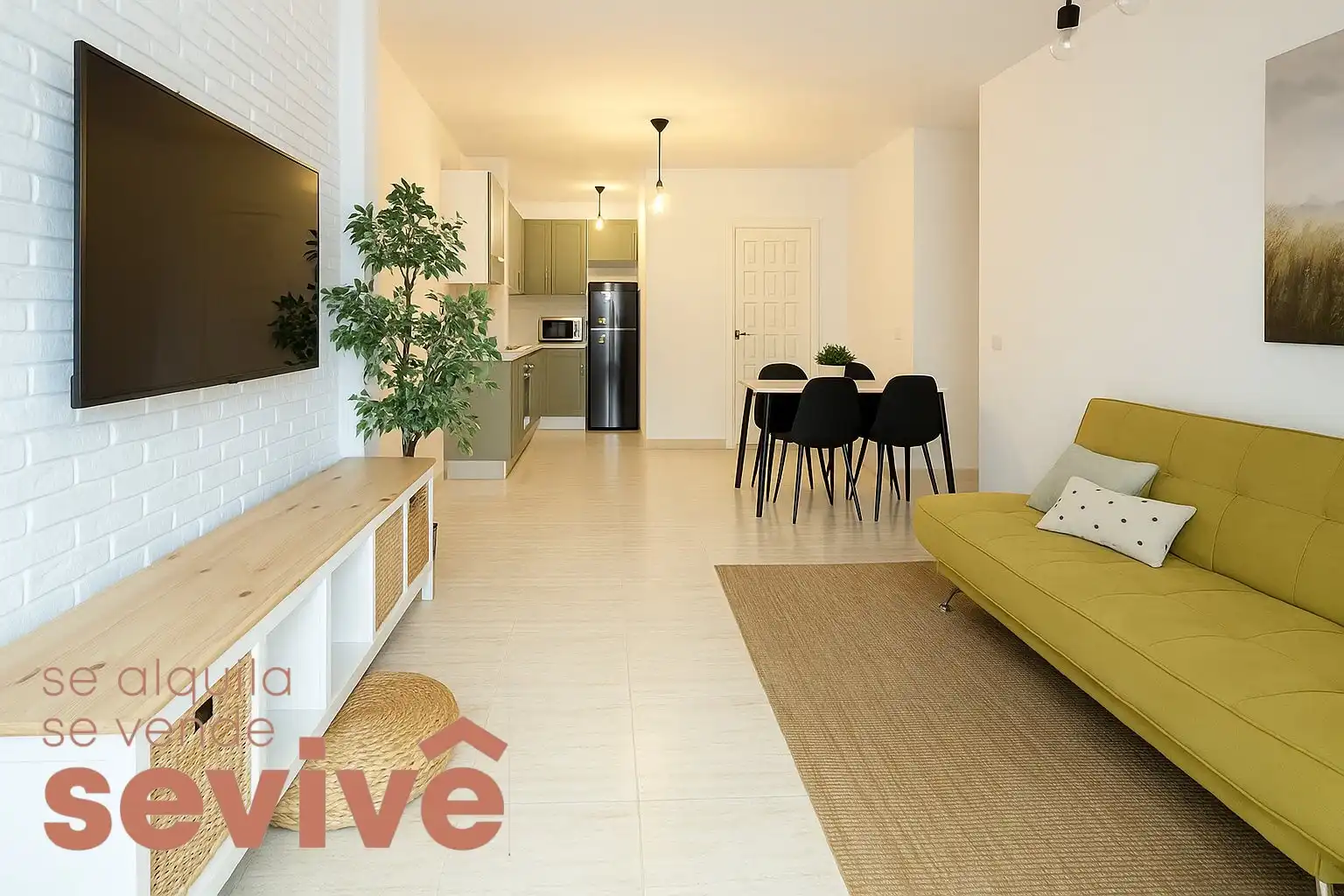 Sala d'estar de Pis en venda en Granadilla de Abona amb Terrassa i Moblat