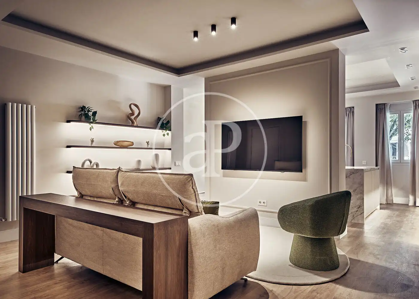 Sala de estar de Piso en venta en Madrid con Aire acondicionado, Calefacción y Amueblado