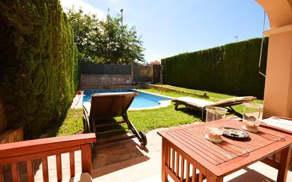 Garden of Single-family semi-detached for sale in Llucmajor  with Air Conditioner, Private garden and Swimming Pool