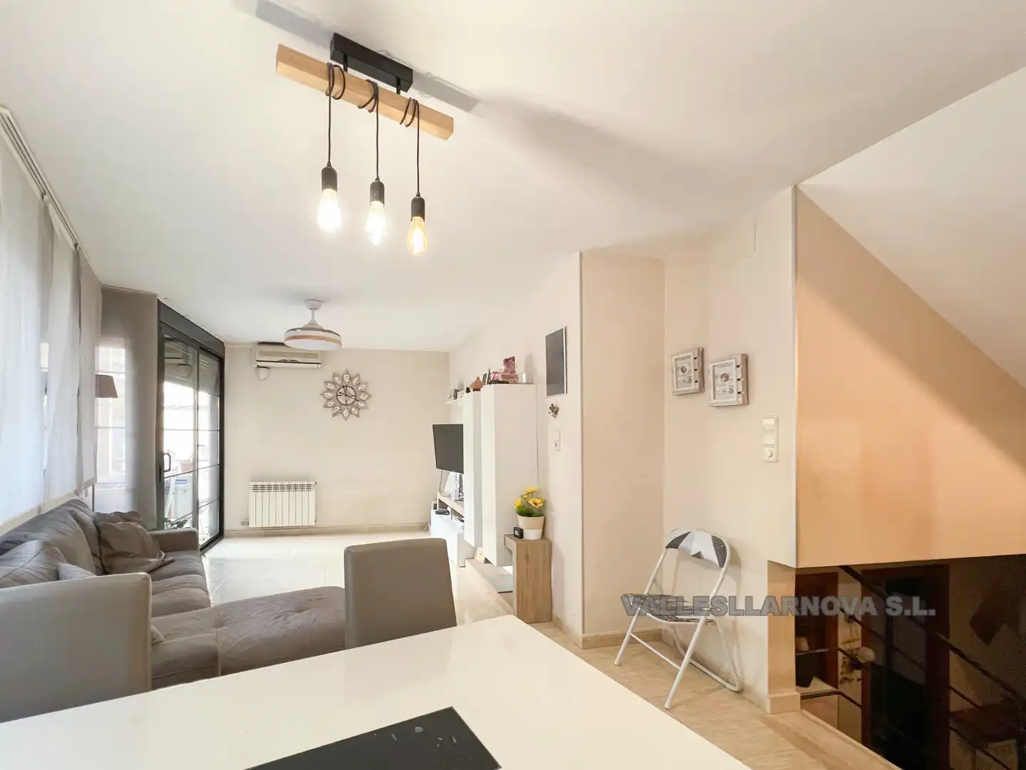 Sala de estar de Dúplex en venta en Parets del Vallès con Aire acondicionado, Calefacción y Balcón