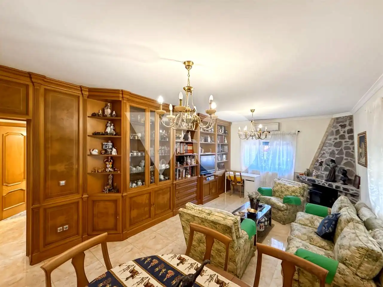 Sala de estar de Casa o chalet en venta en Ribatejada con Aire acondicionado, Calefacción y Jardín privado