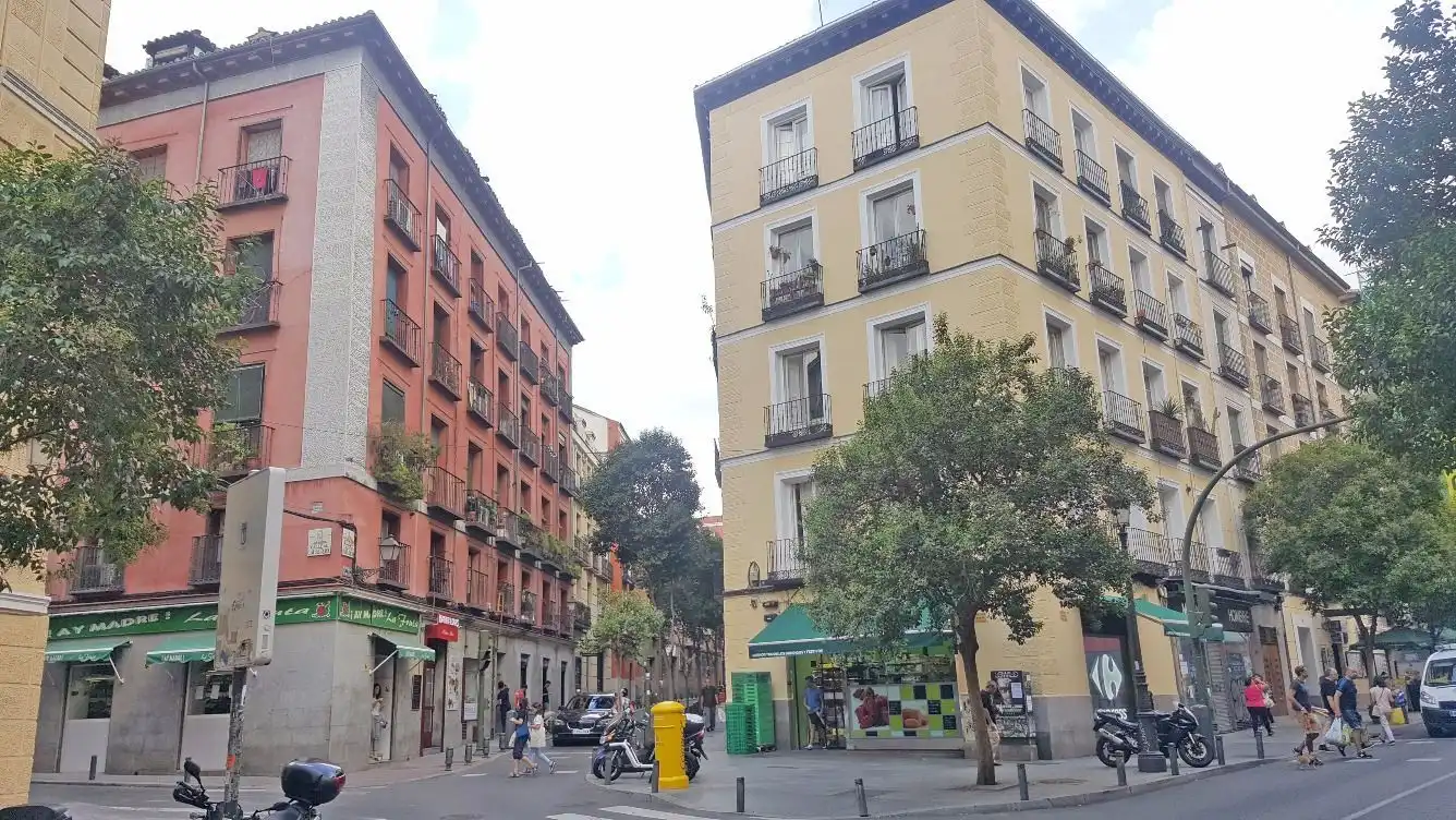 Vista exterior de Ático de alquiler en Madrid con Aire acondicionado, Calefacción y Amueblado