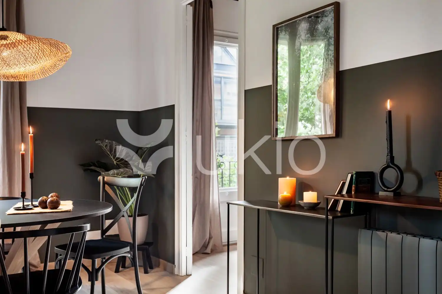 Appartement compact avec terrasse à louer à Carrer del Comte Borrell, imagen 9