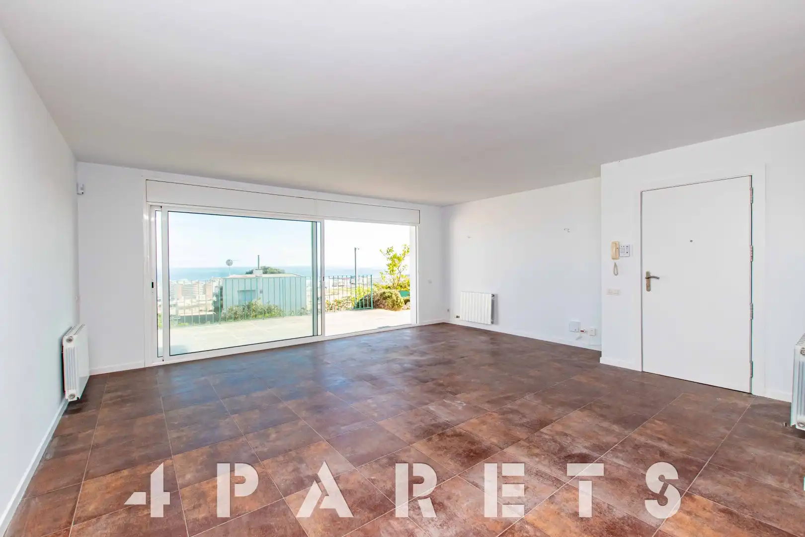 Sala d'estar de Casa adosada de lloguer en Santa Susanna amb Calefacció, Jardí privat i Terrassa
